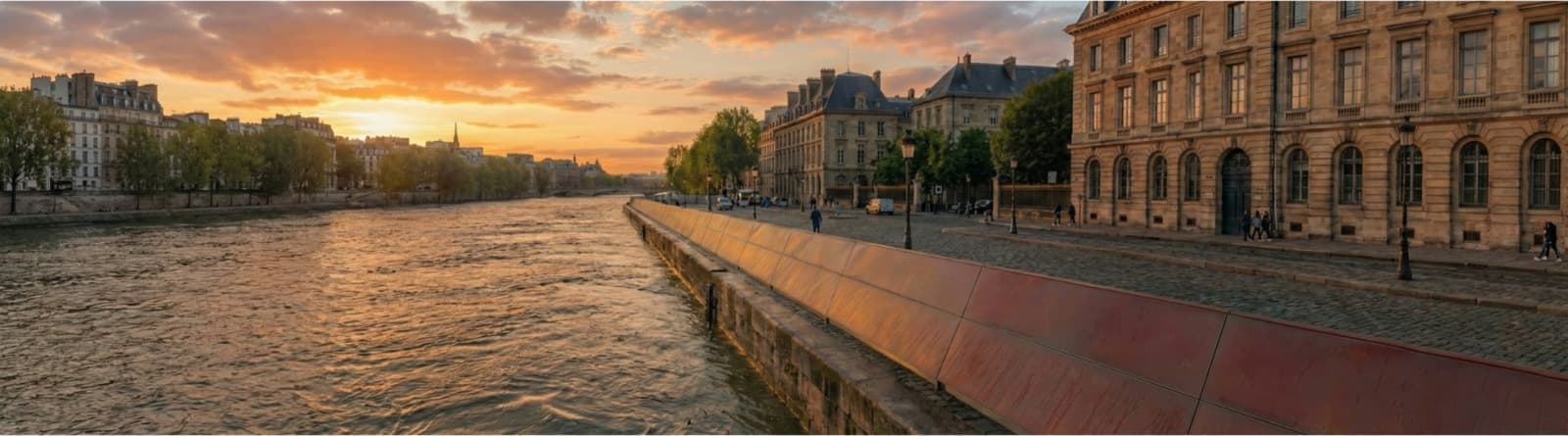 MODU BLOCK — protection anti-crue le long de la Seine à Paris